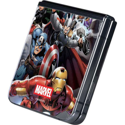 Marvel Avengers Attack Galaxy Z Flip5 5G Skin